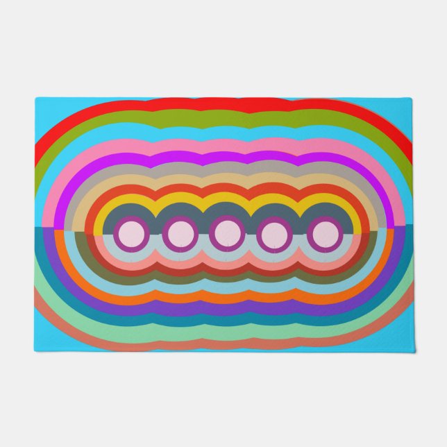 Abstract Again Doormat (Front)