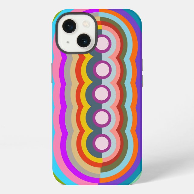 Abstract Again iPhone Case (Back)