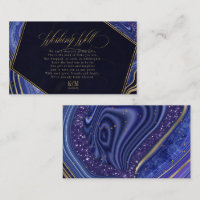 Abstract Agate Wishing Well V3 Midnight ID827