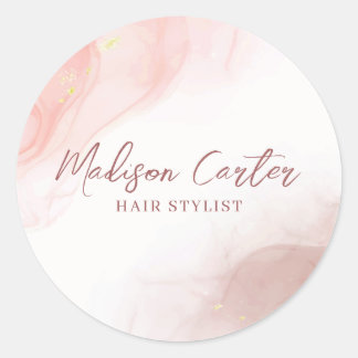 Abstract Alcohol Ink Liquid Sticker