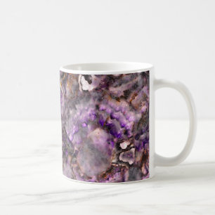 Abstract Amethyst purple Quartz Coffee Mug