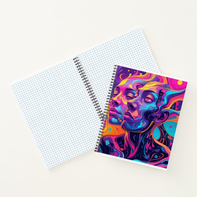 Abstract and Distended Portraits1 Notebook (Inside)