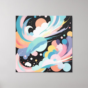 Abstract and modern art canvas print