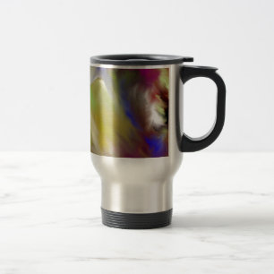 Abstract Angel Design Travel Mug
