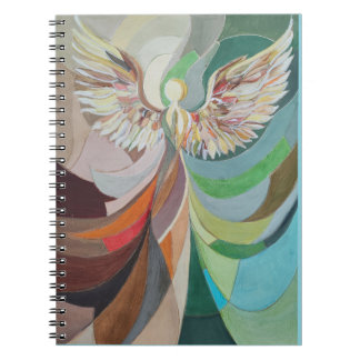 Abstract angel notebook