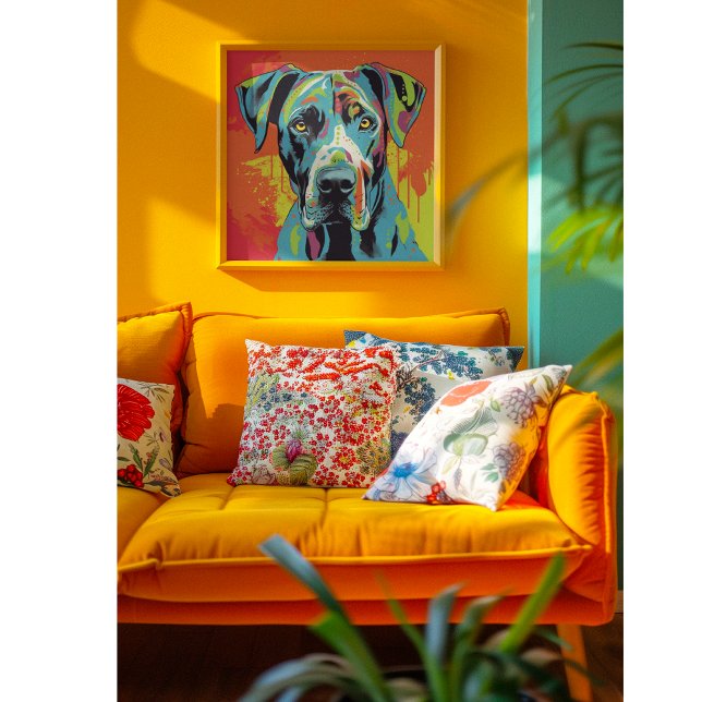 Abstract Animal, Great Dane Poster (Creator Uploaded)