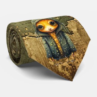 Abstract Animal Necktie