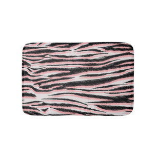Abstract Animal Skin Seamless Print Bath Mat