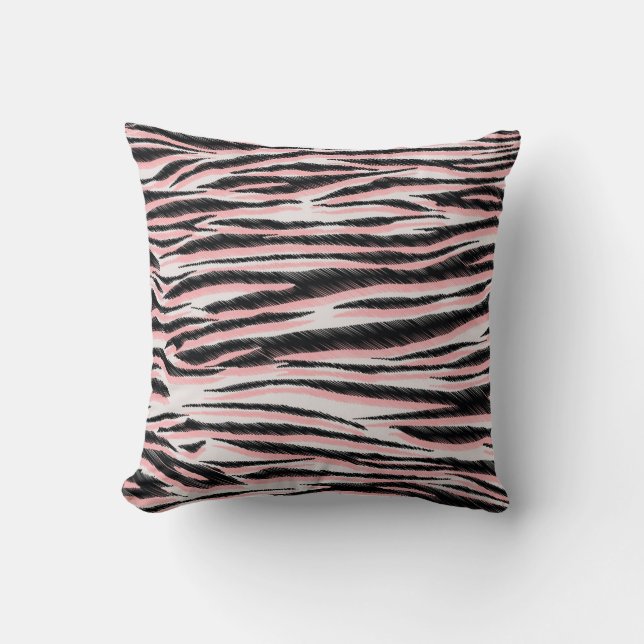 Abstract Animal Skin Seamless Print Cushion (Front)