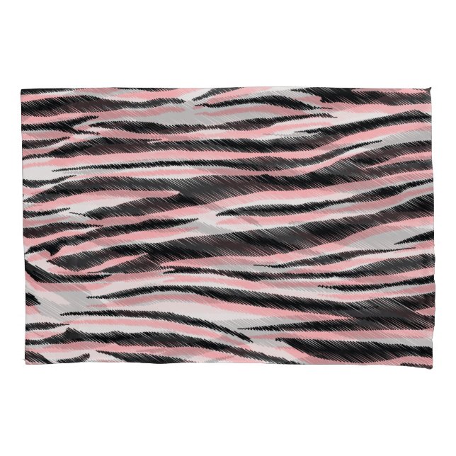 Abstract Animal Skin Seamless Print Pillowcase (Front)