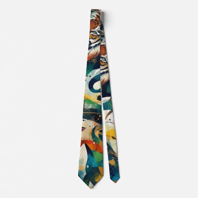 Abstract Animal Tie (Front)