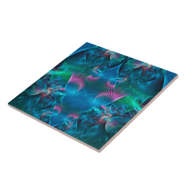 Abstract Apophysis Fractal III Tile (Side)