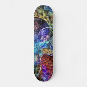 Abstract Apophysis Fractal X Skateboard