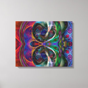 Abstract Apophysis Owl I Canvas Print