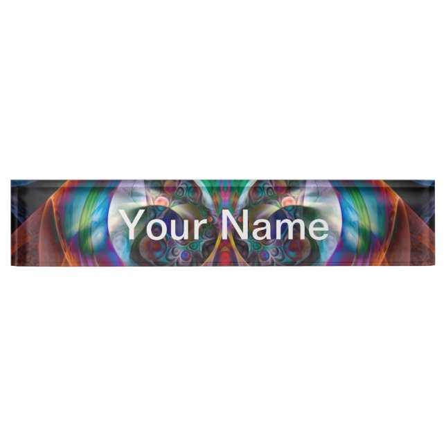 Abstract Apophysis Owl I Nameplate (Front)