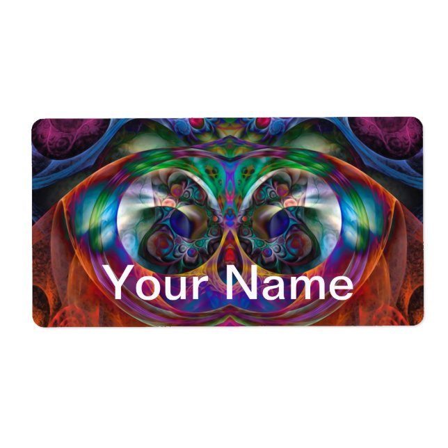 Abstract Apophysis Owl I + your text (Front)