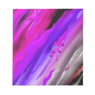 Abstract aquarelle notepad