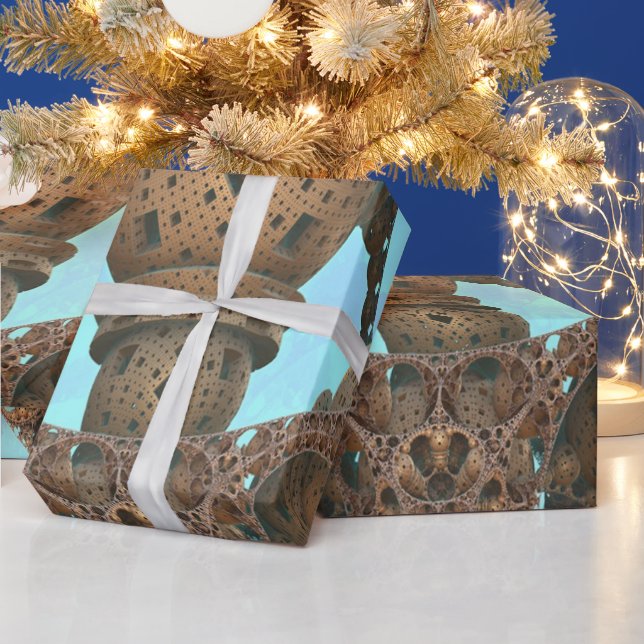 Abstract Architecture Wrapping Paper (Holidays)