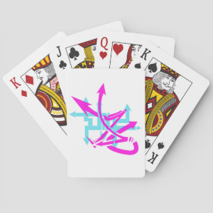 Abstract Arrows Playing Cards