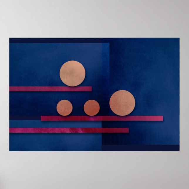 Abstract Art 006 Poster (Front)