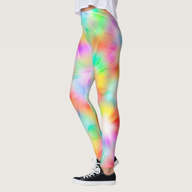 Abstract Art 107 Leggings (Left)