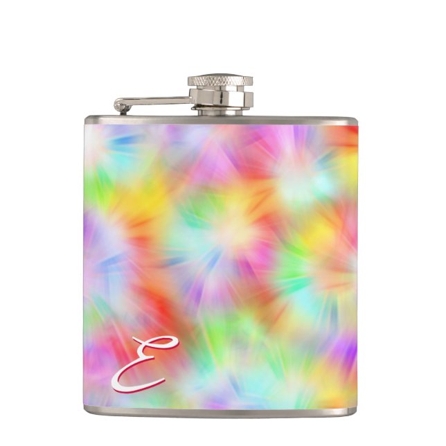Abstract Art 107 Wrapped Flask (Front)