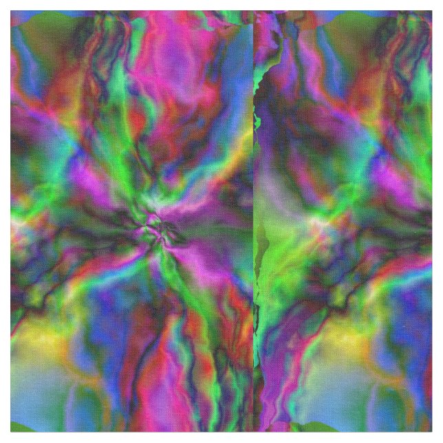 Abstract Art 109 Custom Fabric (Close Up)