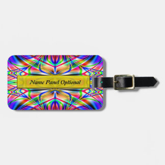 Abstract Art 117Luggage Tag Options