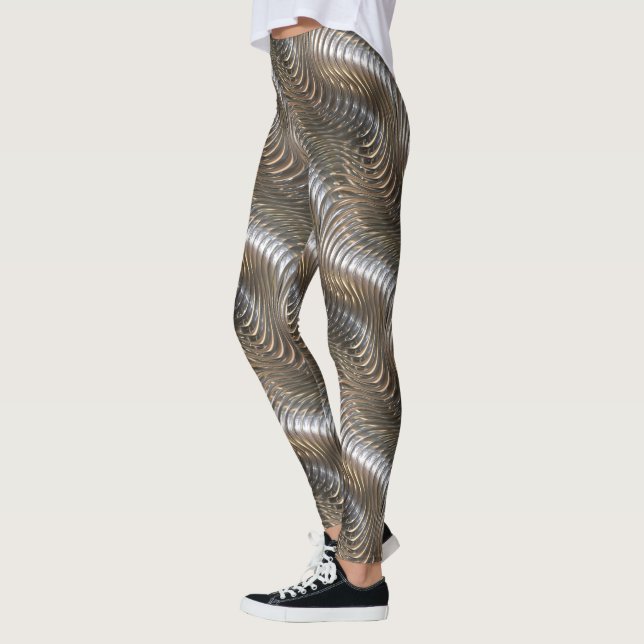 Abstract Art 129 Leggings (Left)