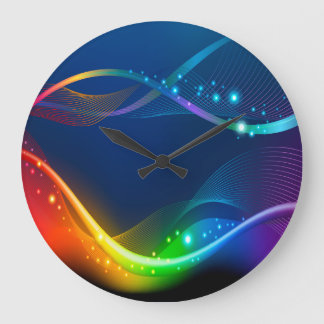 Abstract Art 12 Clock