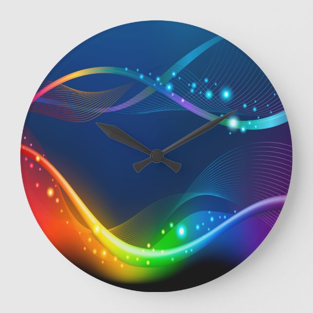 Abstract Art 12 Clock (Front)