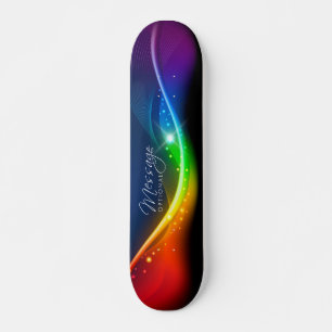 Abstract Art 12A Skateboard