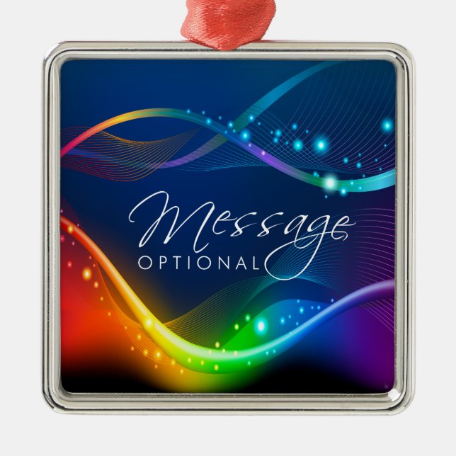 Abstract Art 12B Ornament (Front)