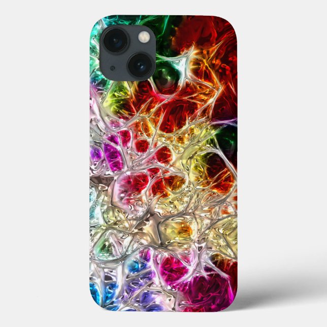 Abstract Art 132 Case-Mate iPhone Case (Back)