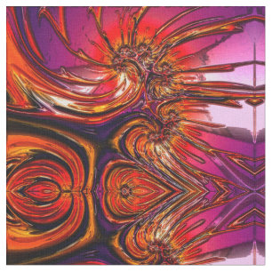 Abstract Art 134 Custom Fabric