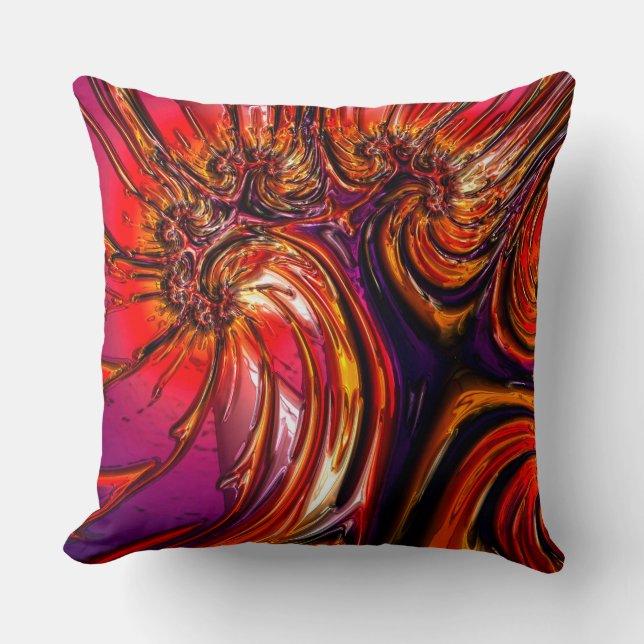 Abstract Art 134 Pillow (Front)