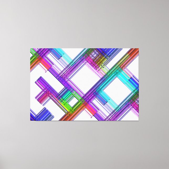 Abstract Art 138A Canvas Print (Front)