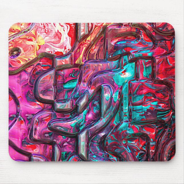 Abstract Art 140 Mousepad (Front)
