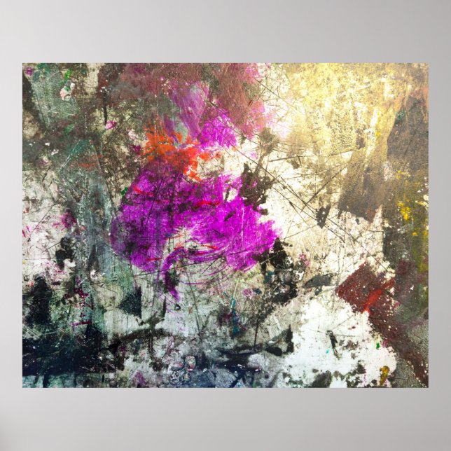 Abstract Art 142 Poster (Front)