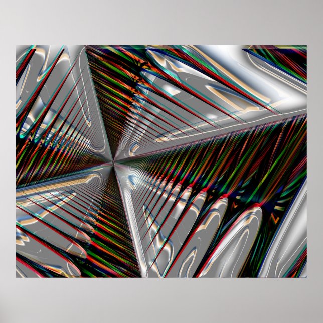 Abstract Art 144 Poster (Front)