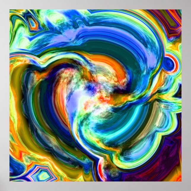 Abstract Art 146 Poster (Front)