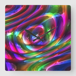 Abstract Art 14 Clock
