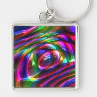 Abstract Art 14 Keychain