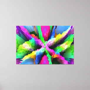 Abstract Art 150 Canvas Print