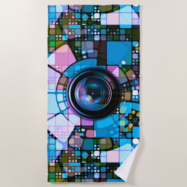 Abstract Art 151 Beach Towels (Front)