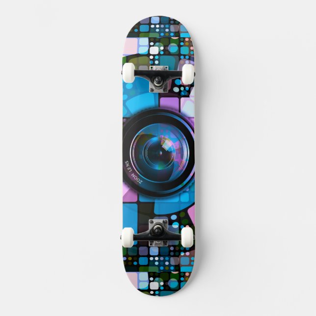 Abstract Art 151 Skateboard (Front)