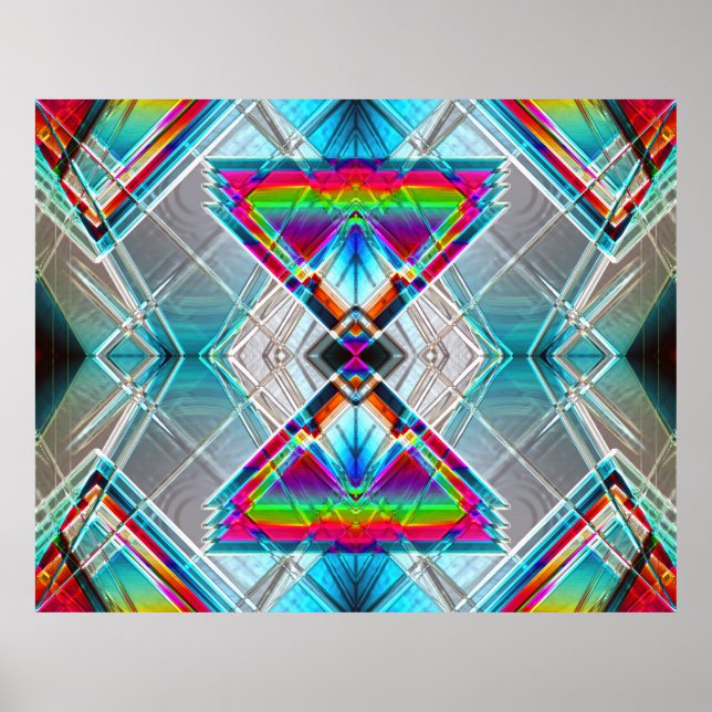 Abstract Art 152 Poster (Front)