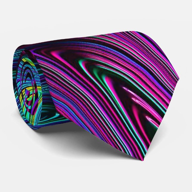 Abstract Art 156 Tie (Rolled)