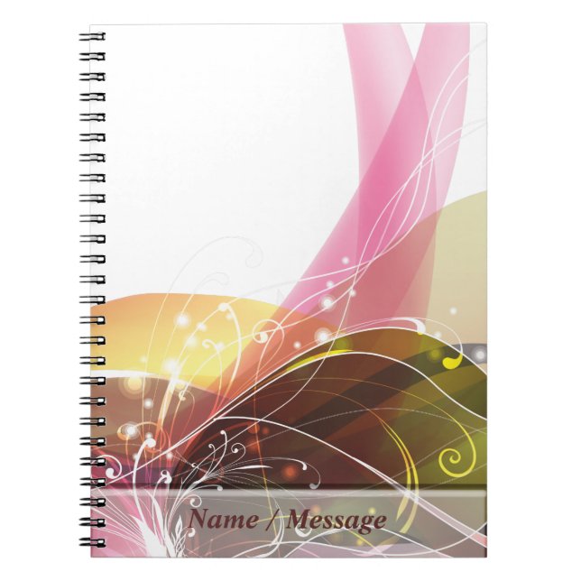Abstract Art 15 Notebook (Front)