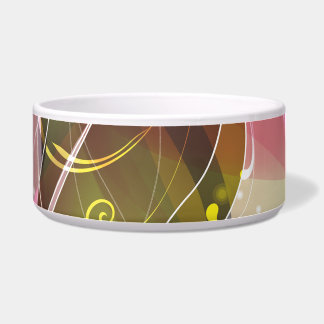 Abstract Art 15 Pet Bowl